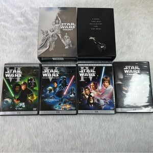 Star Wars Trilogy IV V VI 4 5 6 Bonus DVD 4-Disc Box Set Widescreen 2004
